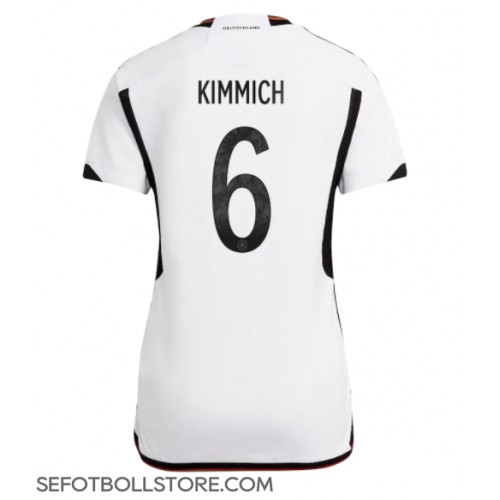 Tyskland Joshua Kimmich #6 Replika Hemmatröja Dam VM 2022 Kortärmad